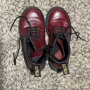 Cherry Red Dr. Martens | Youth 2